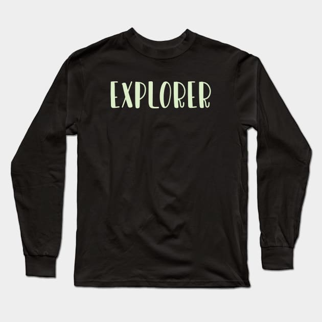 Explorer Long Sleeve T-Shirt by UrbanCult